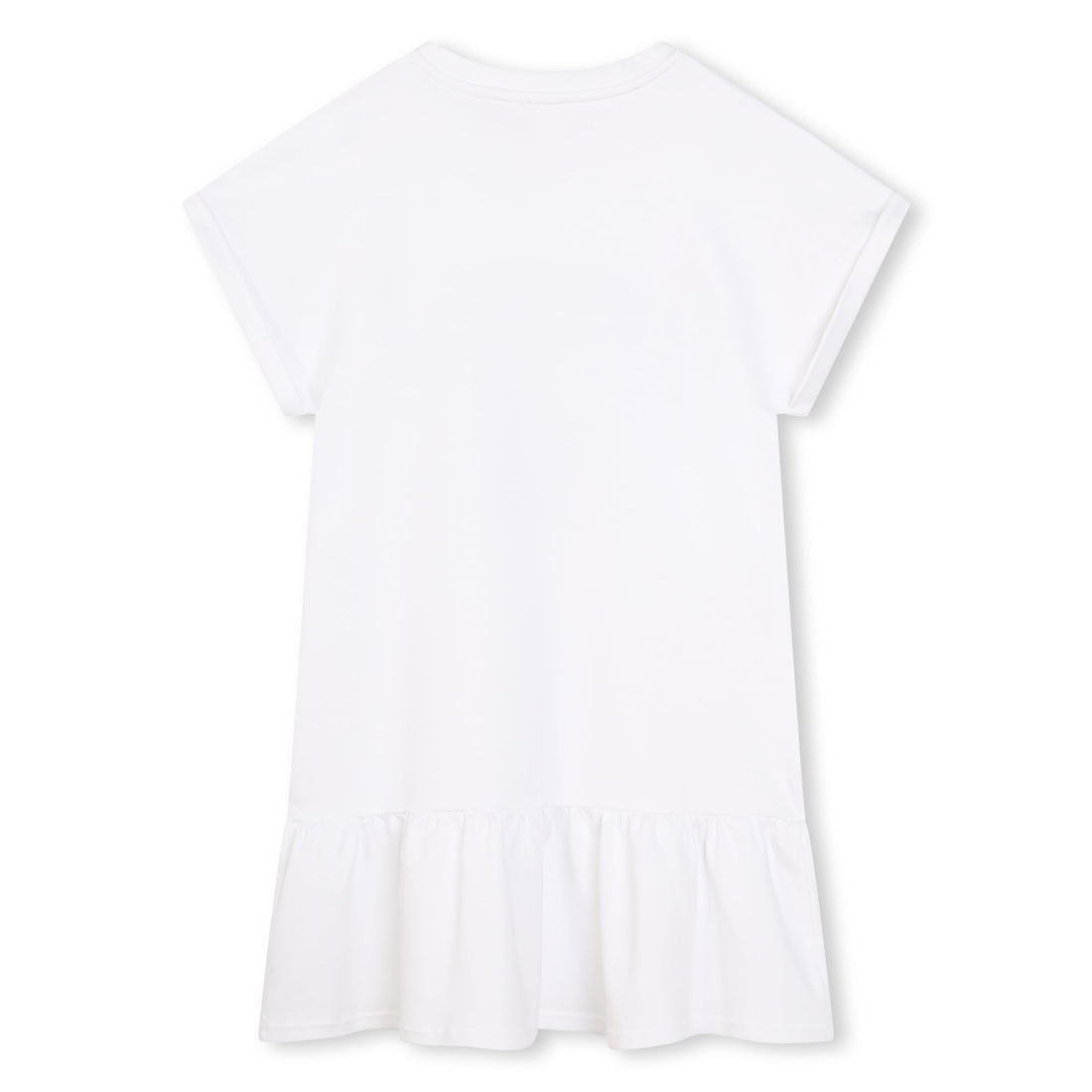 Denim Appliqué Short Sleeve Dress Givenchy