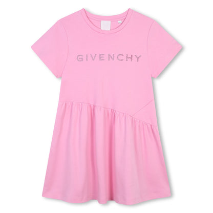 Pink Short Sleeved Dress Givenchy