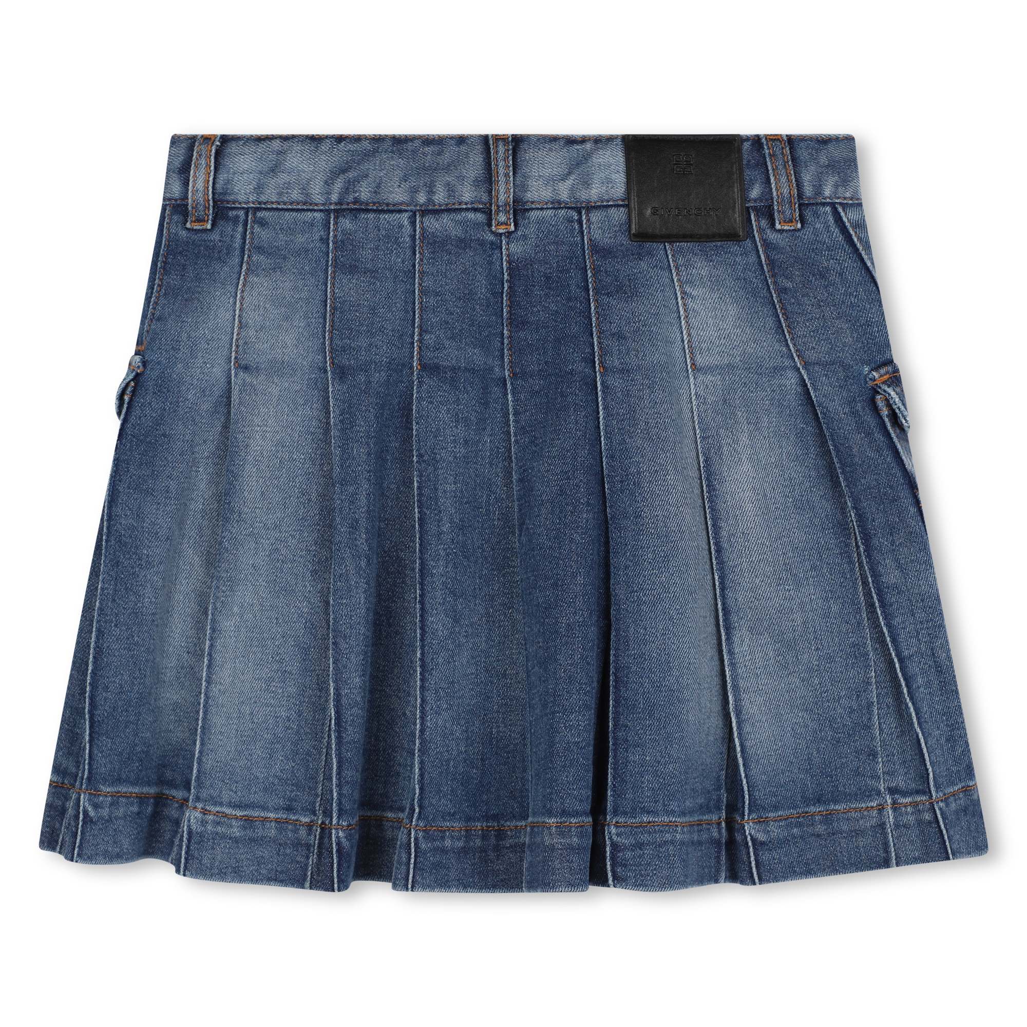 Denim Blue Kids Skirt Givenchy