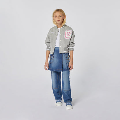 Denim Blue Kids Skirt Givenchy