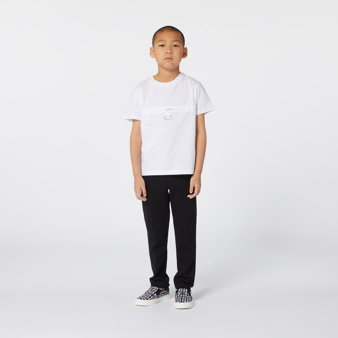 Short Sleeve White Tee Givenchy
