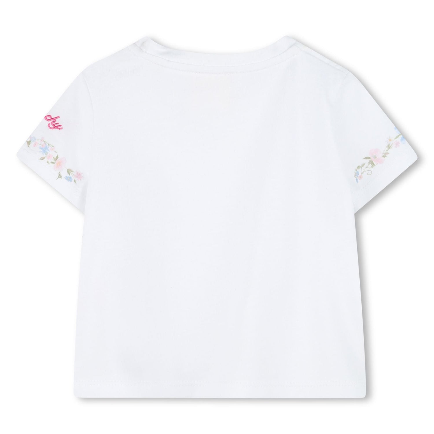 Denim Pinafore Dress &amp; T-Shirt Set Givenchy