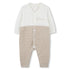 Baby knitted overall, off white Givenchy