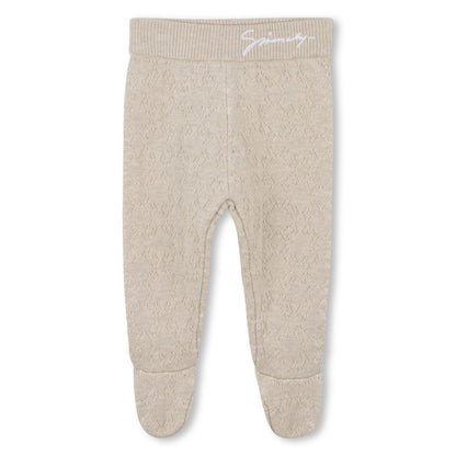 Knitted Cardigan, Leggings and Hat Set in Cotton and Cashmere Givenchy