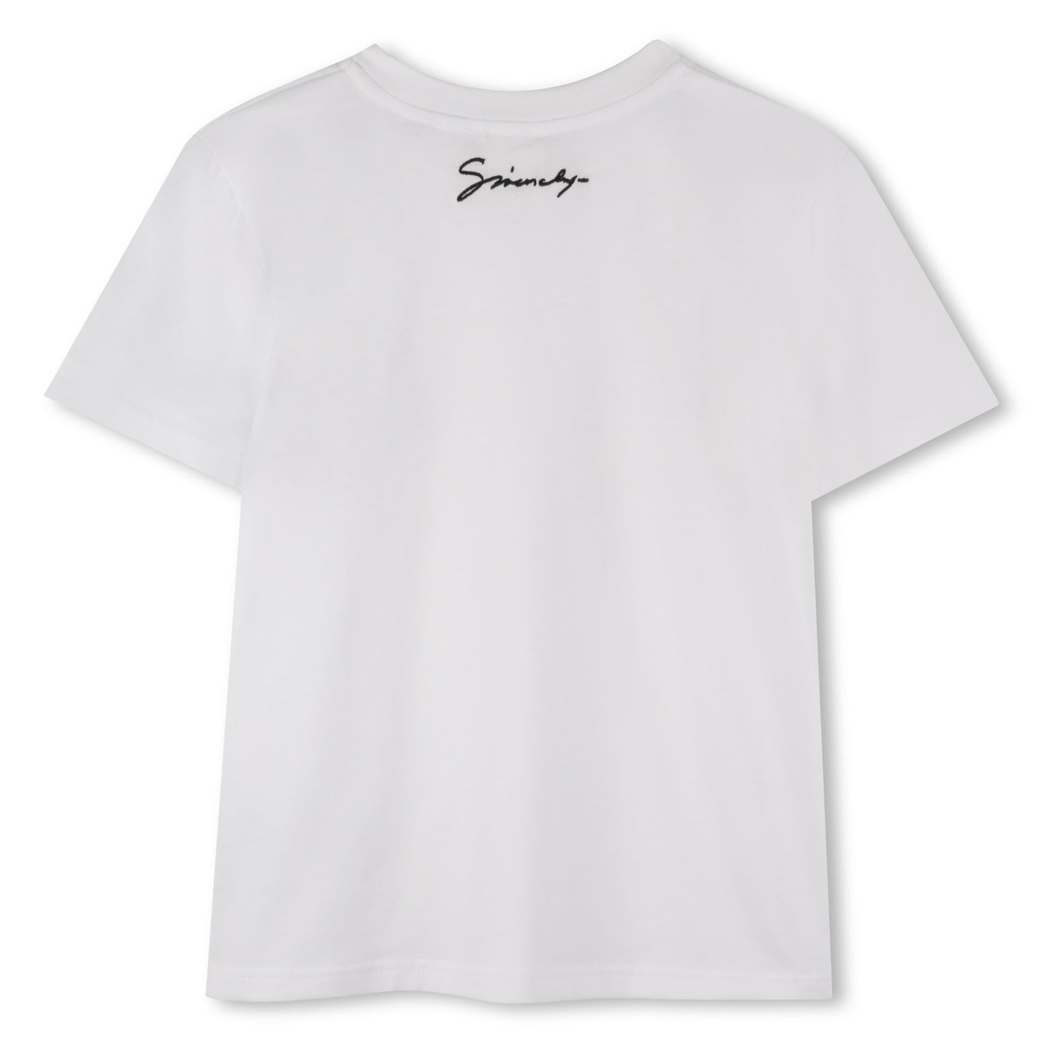 Organic Cotton Long Sleeve T-Shirt with Embroidered G Badge and Signature Logo Givenchy