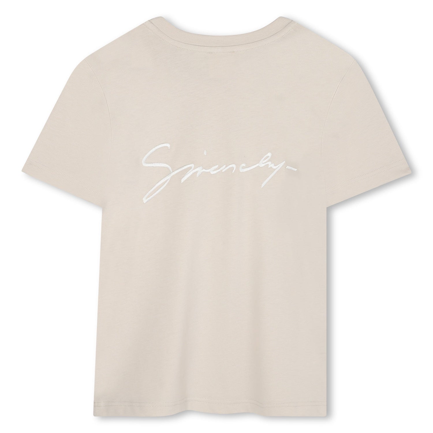 Organic Cotton Jersey T-Shirt with 4G 72 and Signature Embroidery Givenchy