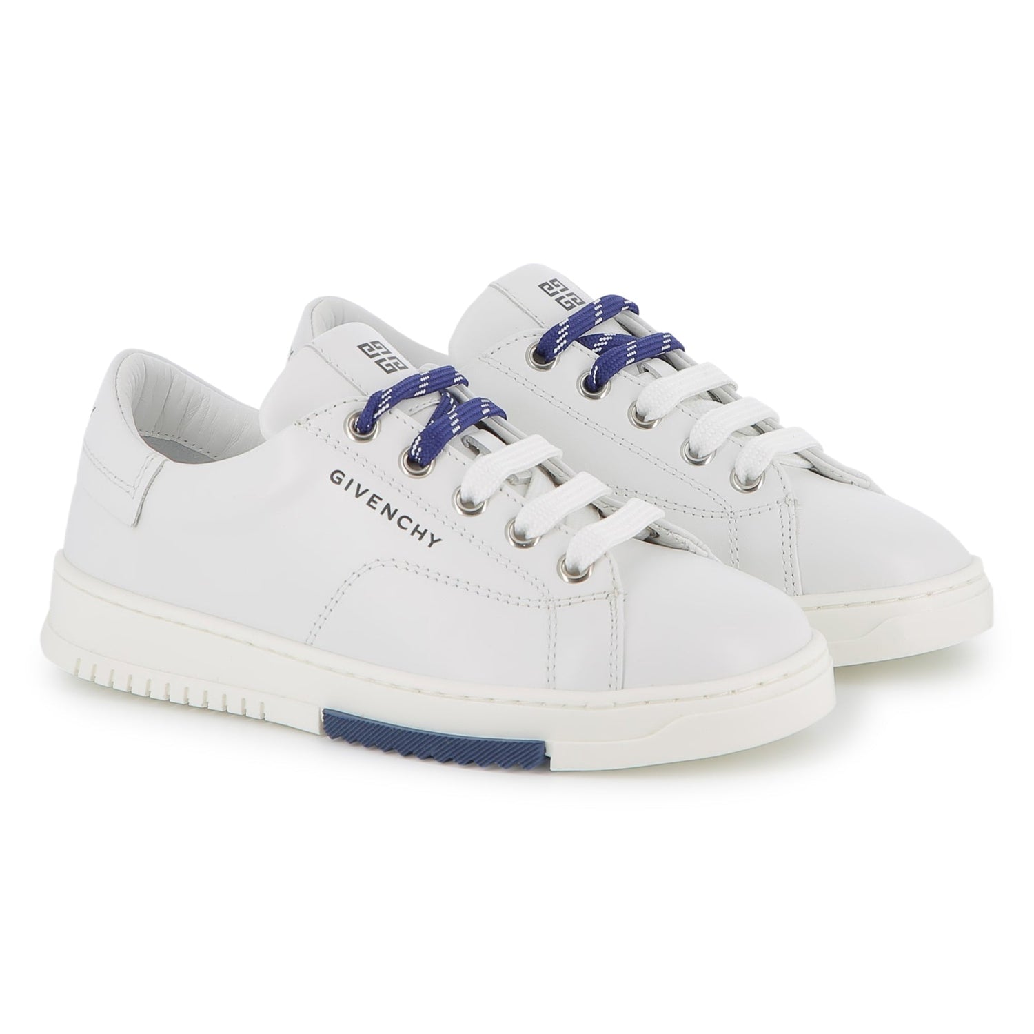 Leather Low-Top Sneakers for Boys Givenchy