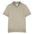 Slub Cotton Jersey Polo Shirt With Embroidered Patch, Beige Givenchy