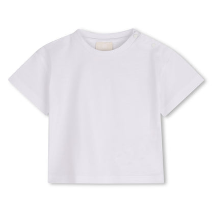 Cotton Gabardine Dress and Organic Cotton T-Shirt Set Givenchy