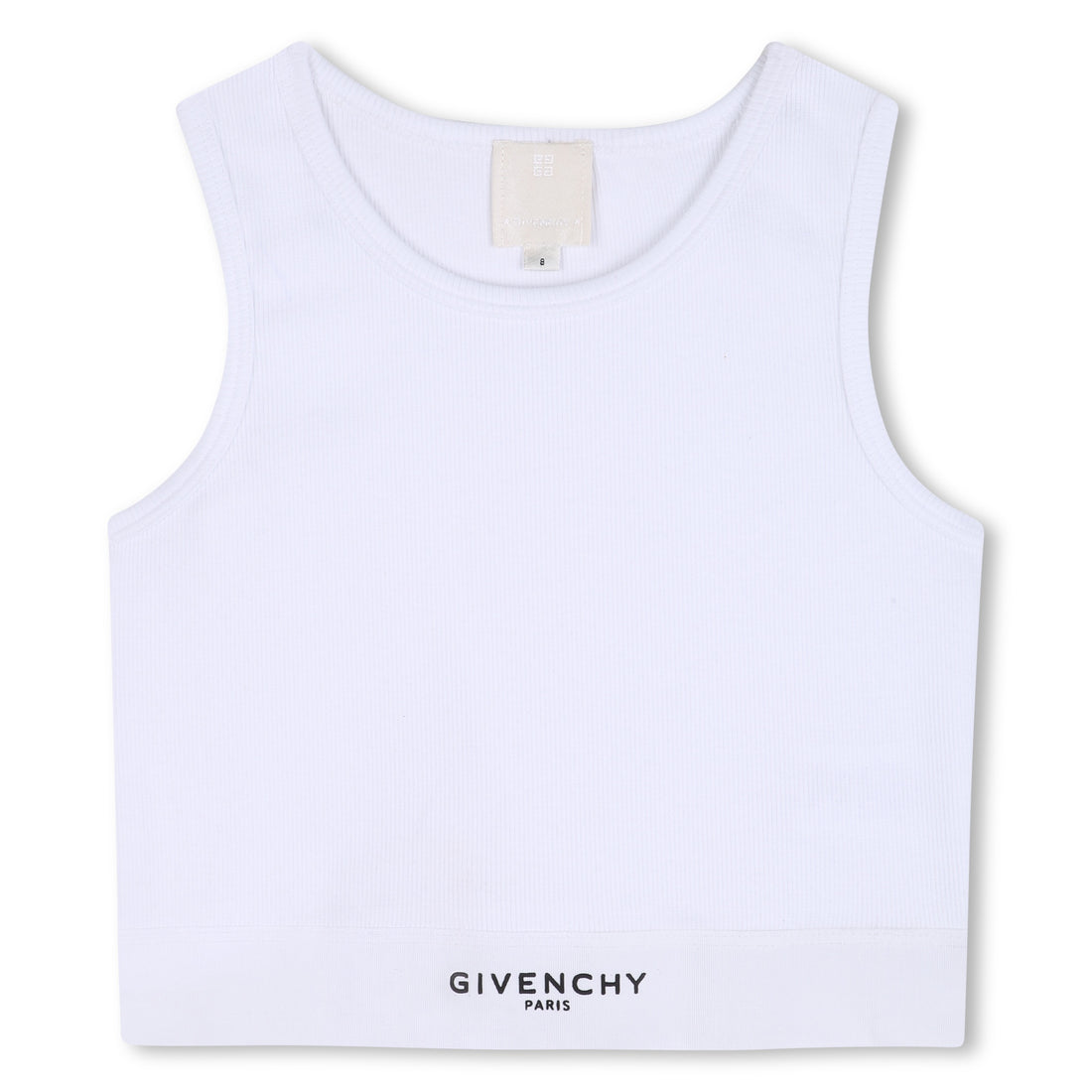 Ribbed Cotton Crop Top Givenchy