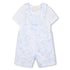 Cotton Tee & Toile Overalls Set Givenchy