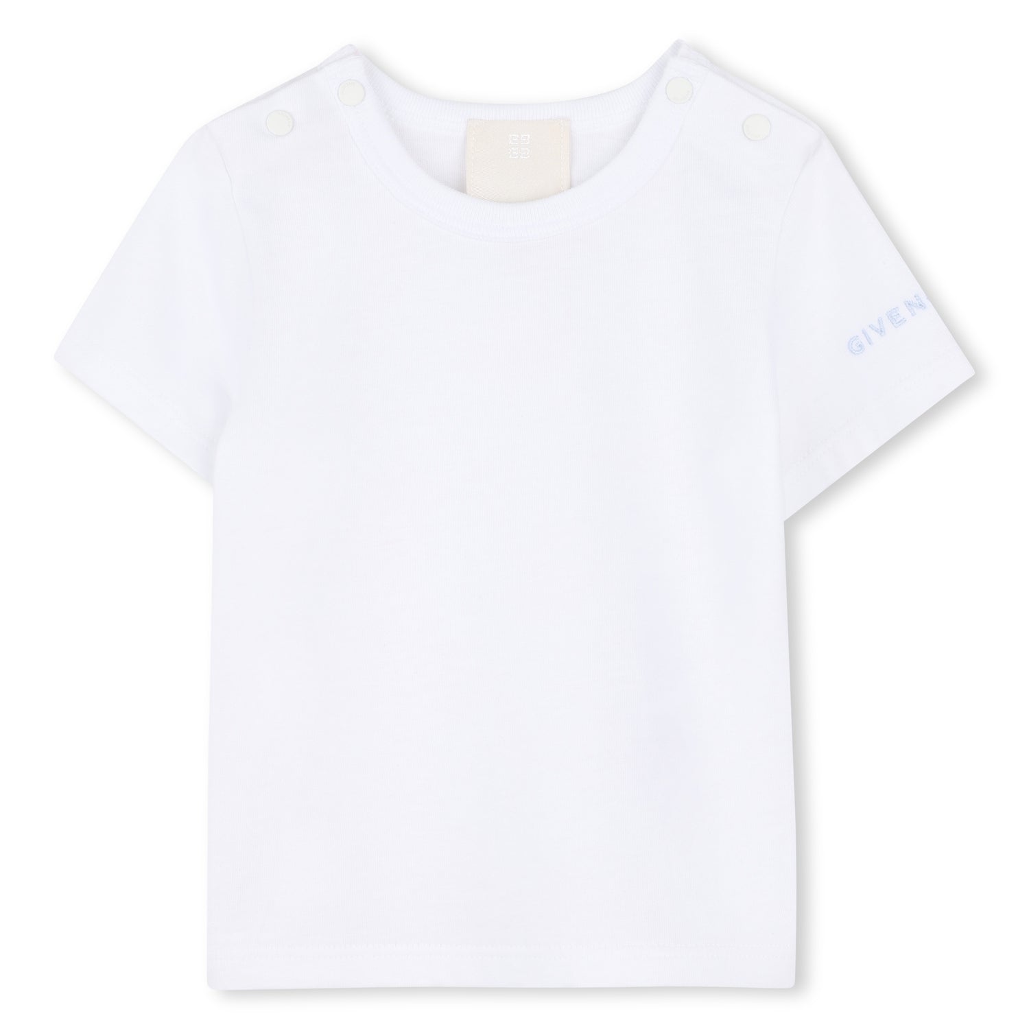 Cotton Tee &amp; Toile Overalls Set Givenchy
