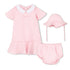 Cotton Dress, Bloomer & Hat Set Givenchy
