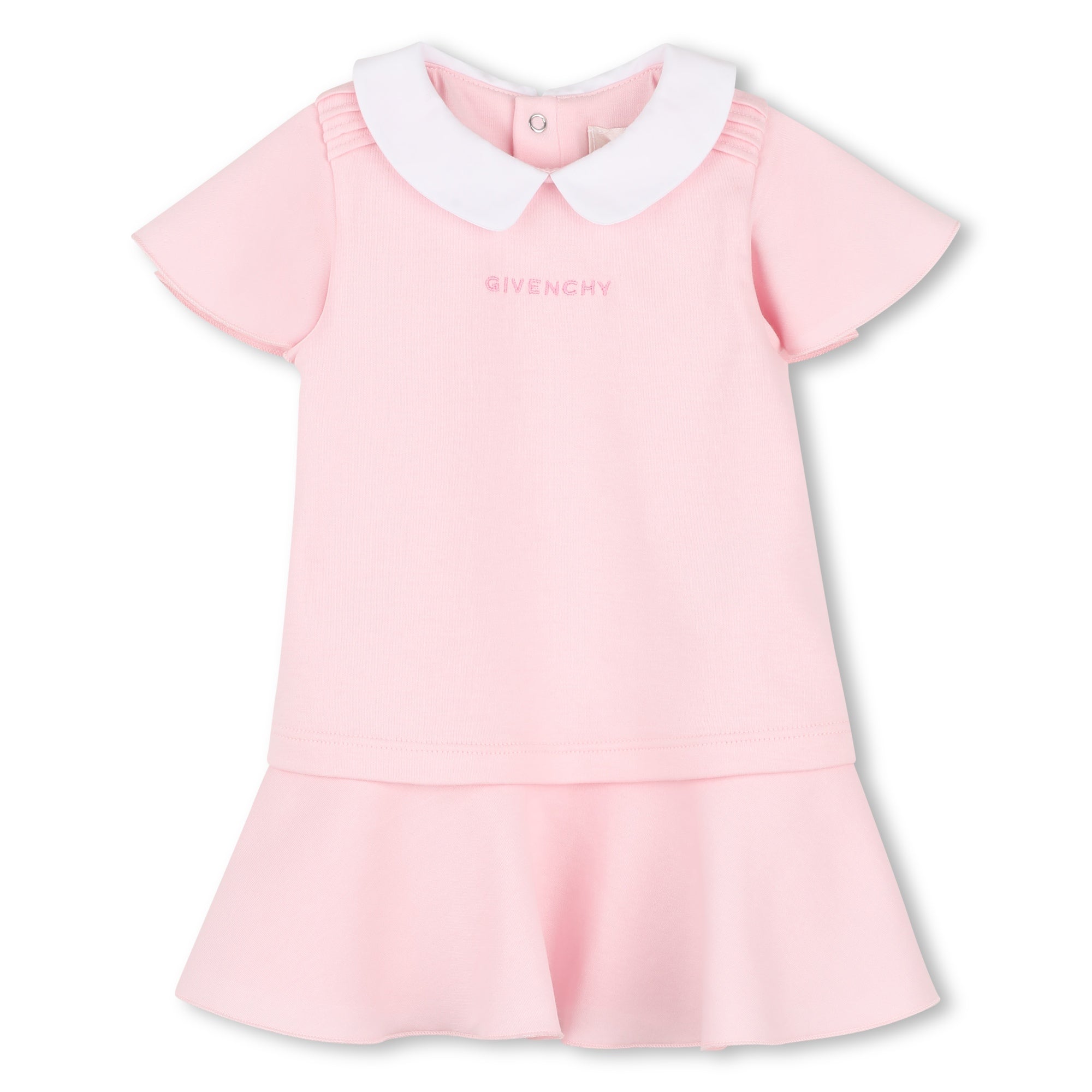 Cotton Dress, Bloomer &amp; Hat Set Givenchy