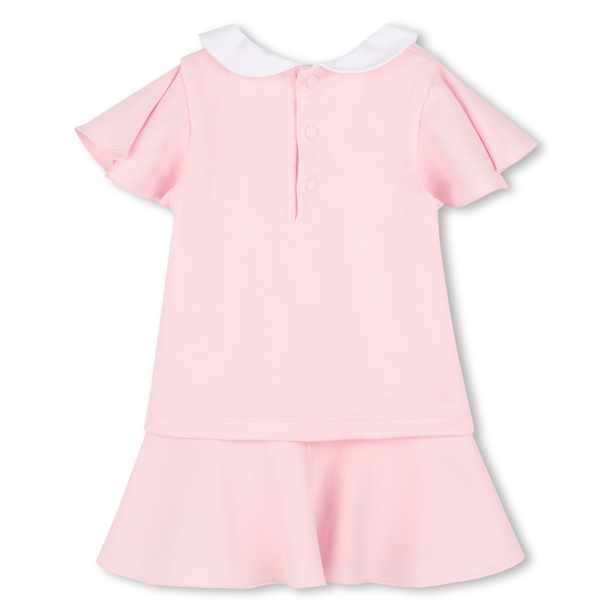 Cotton Dress, Bloomer &amp; Hat Set Givenchy