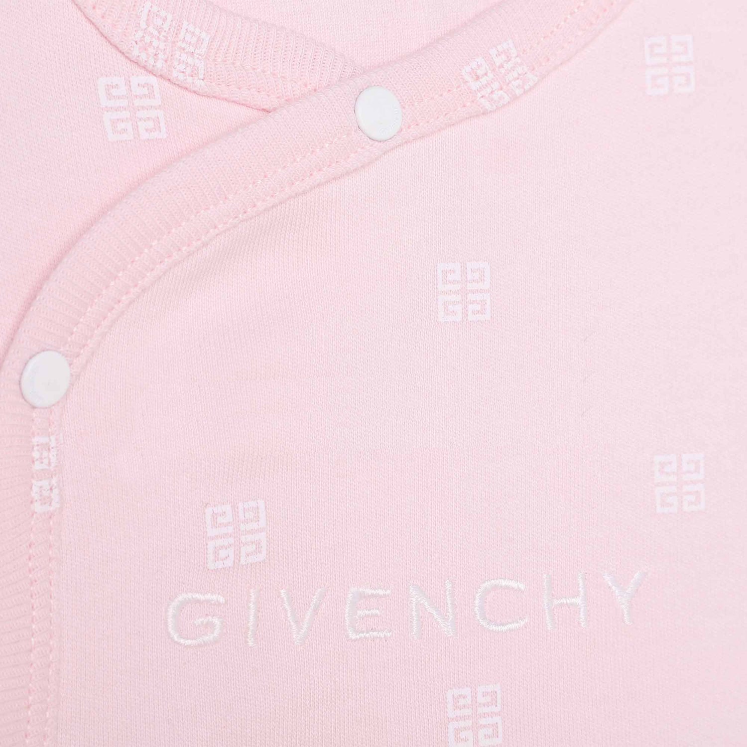 Cotton 4G Print Pyjamas  Available In Pink And Blue Givenchy