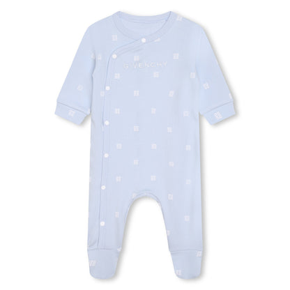 Cotton 4G Print Pyjamas  Available In Pink And Blue Givenchy