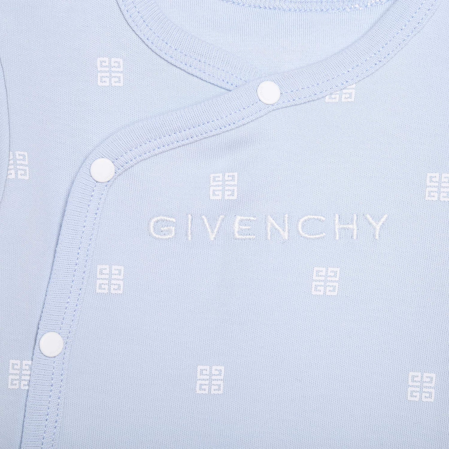Cotton 4G Print Pyjamas  Available In Pink And Blue Givenchy