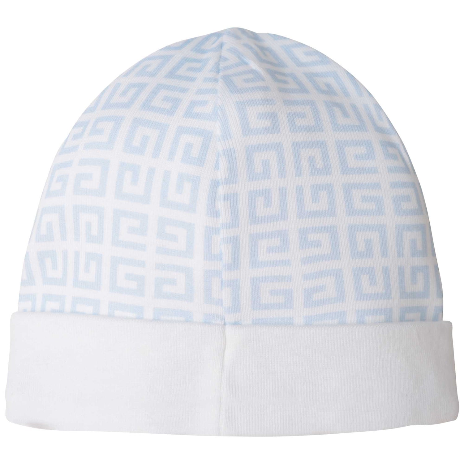 Ribbed Hat Set Available In Pink And Blue Set Options Givenchy
