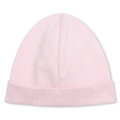 Set of 2 Ribbed Hats in Pink And Blue Sets Givenchy