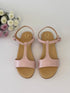 T-Bar Sandal  Pink Chloe & Jule