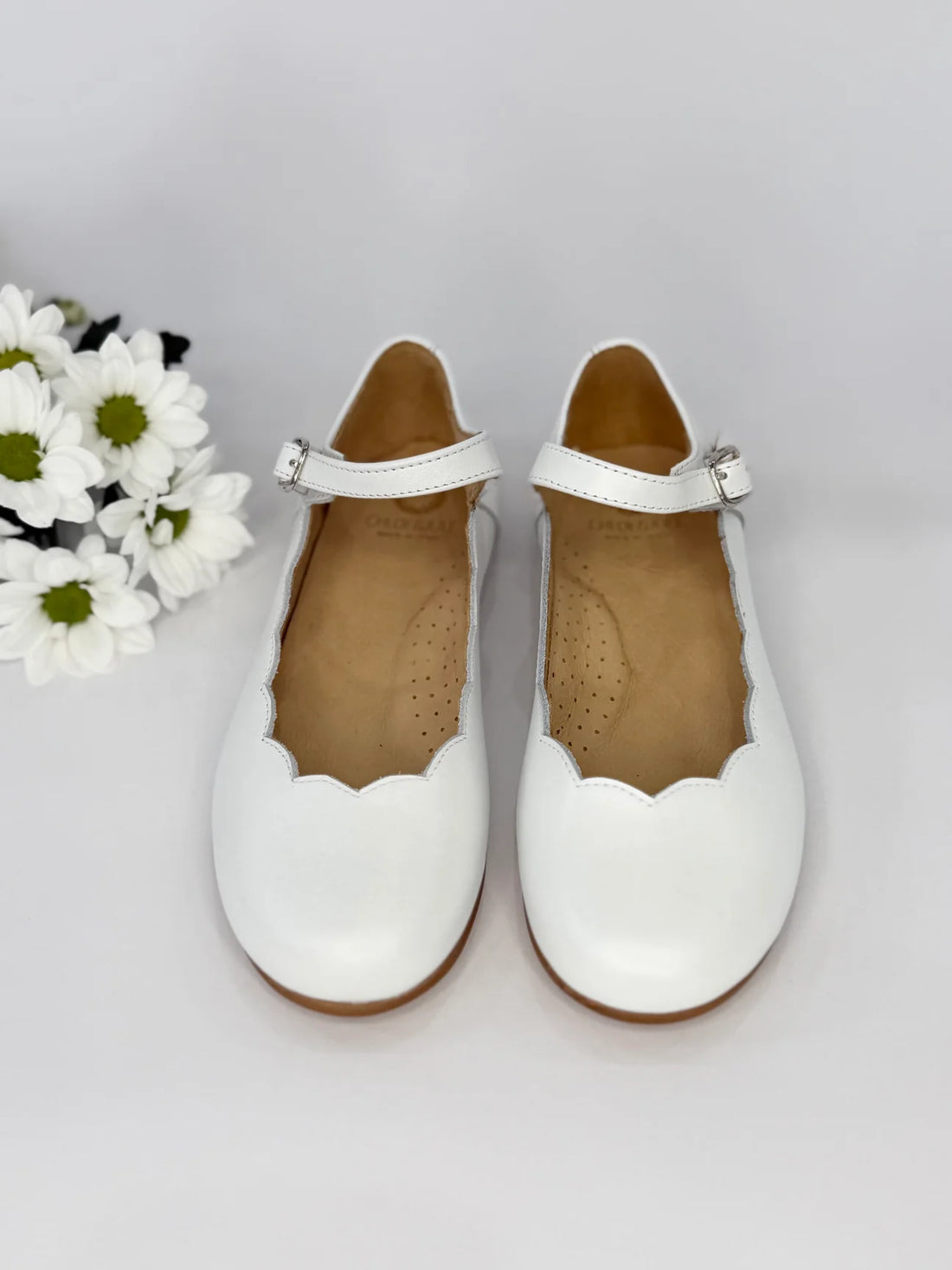 Josephine Mary Jane Pearl White Schoolsoutdesignerkidswear