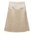 Chloe Metallic-effect Pleated Skirt Chloe