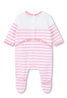 Striped PJs, Bib, and Hat Set Givenchy