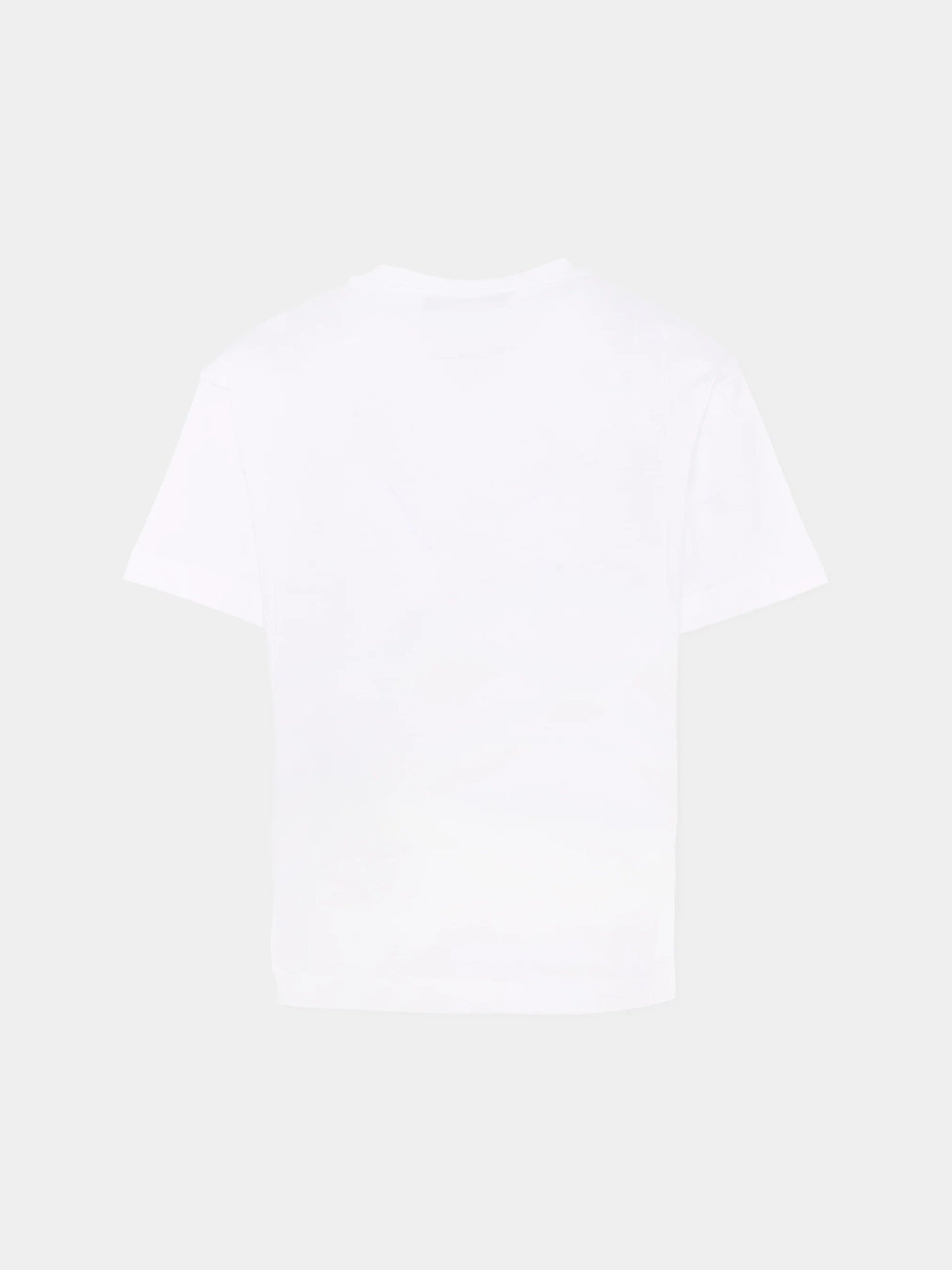 Kids’ Cotton Crew-Neck Tee with Balmain Paris Logo Print Balmain