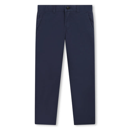 Adjustable Twill Trousers Hugo Boss