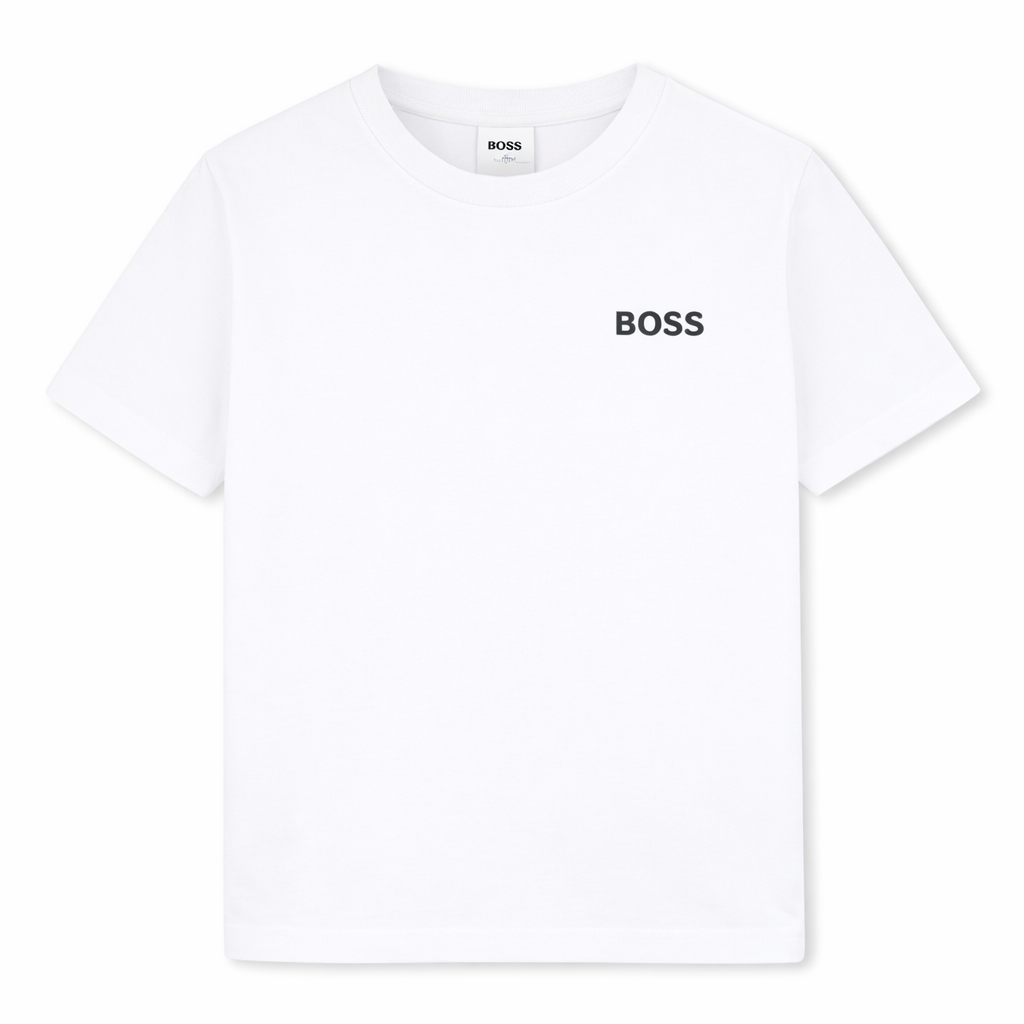 Cotton Jersey Logo T-Shirt Hugo Boss