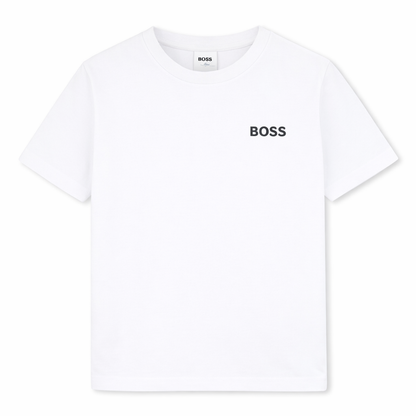 Cotton Jersey Logo T-Shirt Hugo Boss