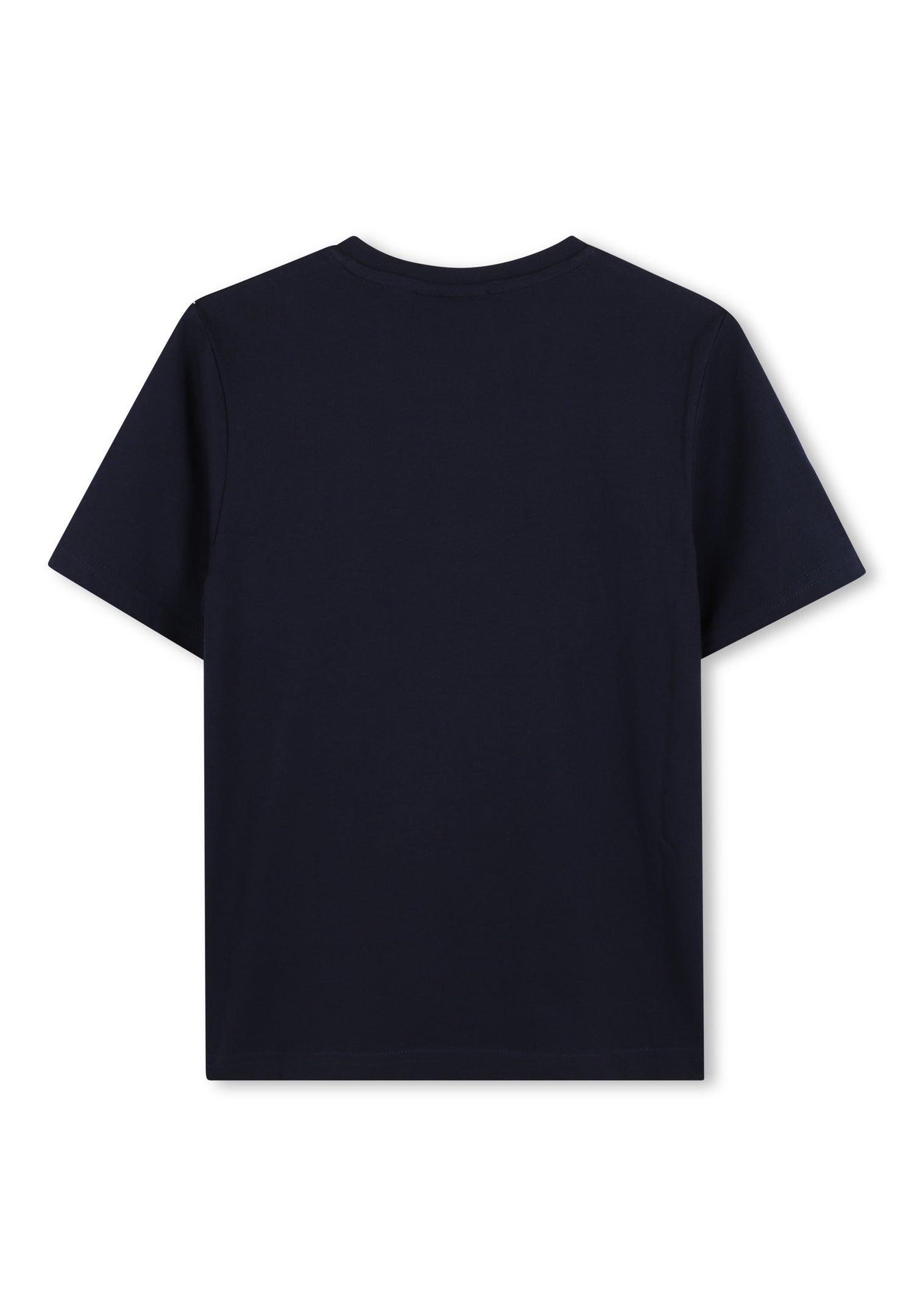 Short Sleeve Cotton Jersey T Shirt with Chest Logo Hugo Boss