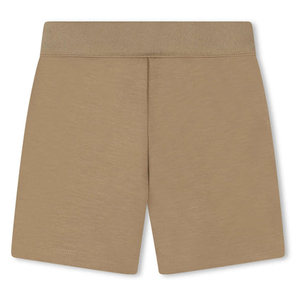 Chain-Weave Viscose Blend Bermuda Shorts Hugo Boss