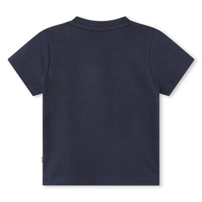 Cotton-Elastane Piqué Tee-Shirt Hugo Boss