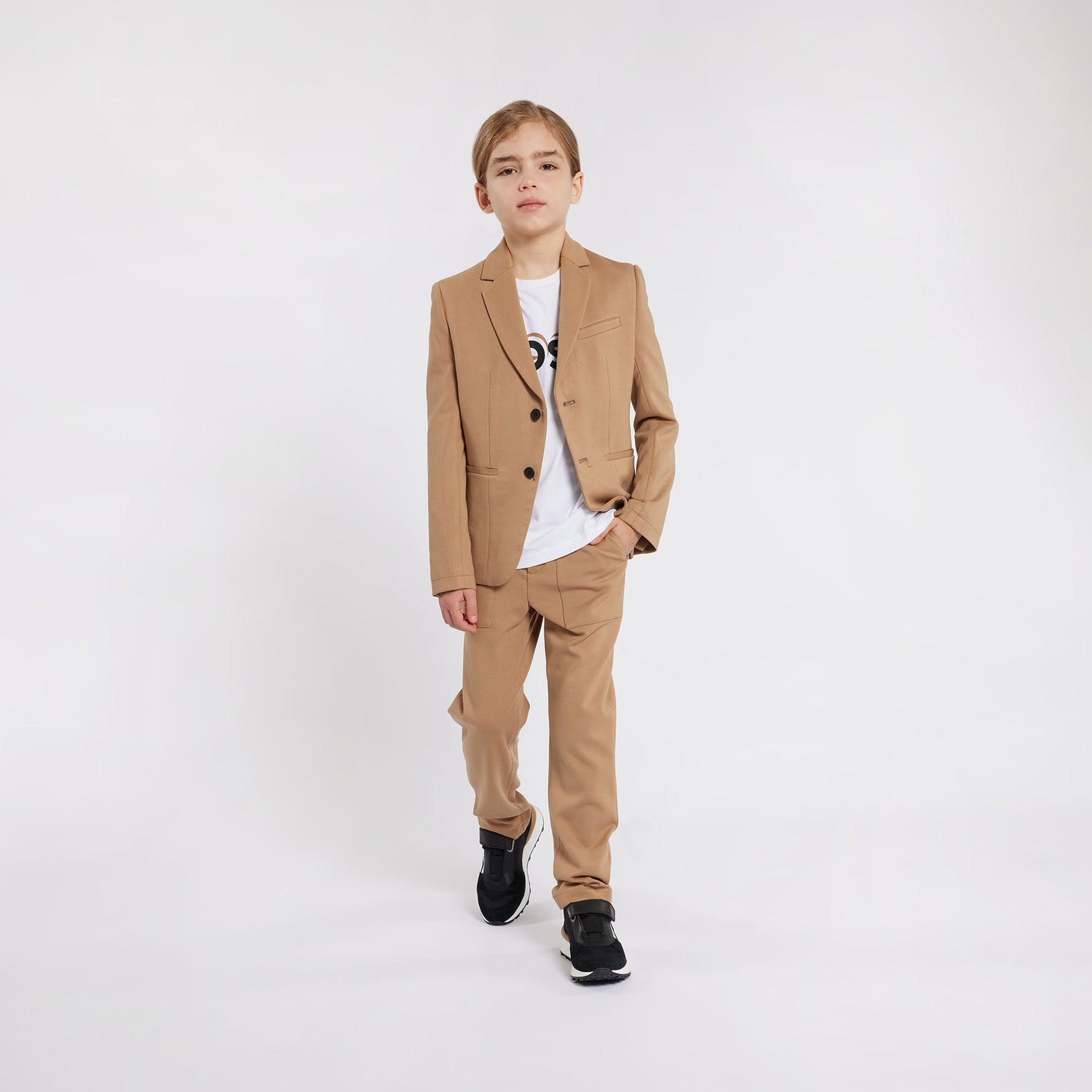 Ceremony Suit Trousers in Milano Viscose Blend Hugo Boss