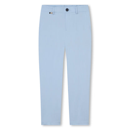 Ceremony Suit Trousers with Stripe Label Hugo Boss