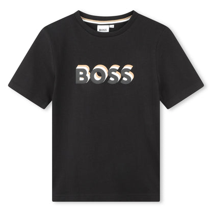 Cotton Embossed Logo Tee-Shirt Hugo Boss