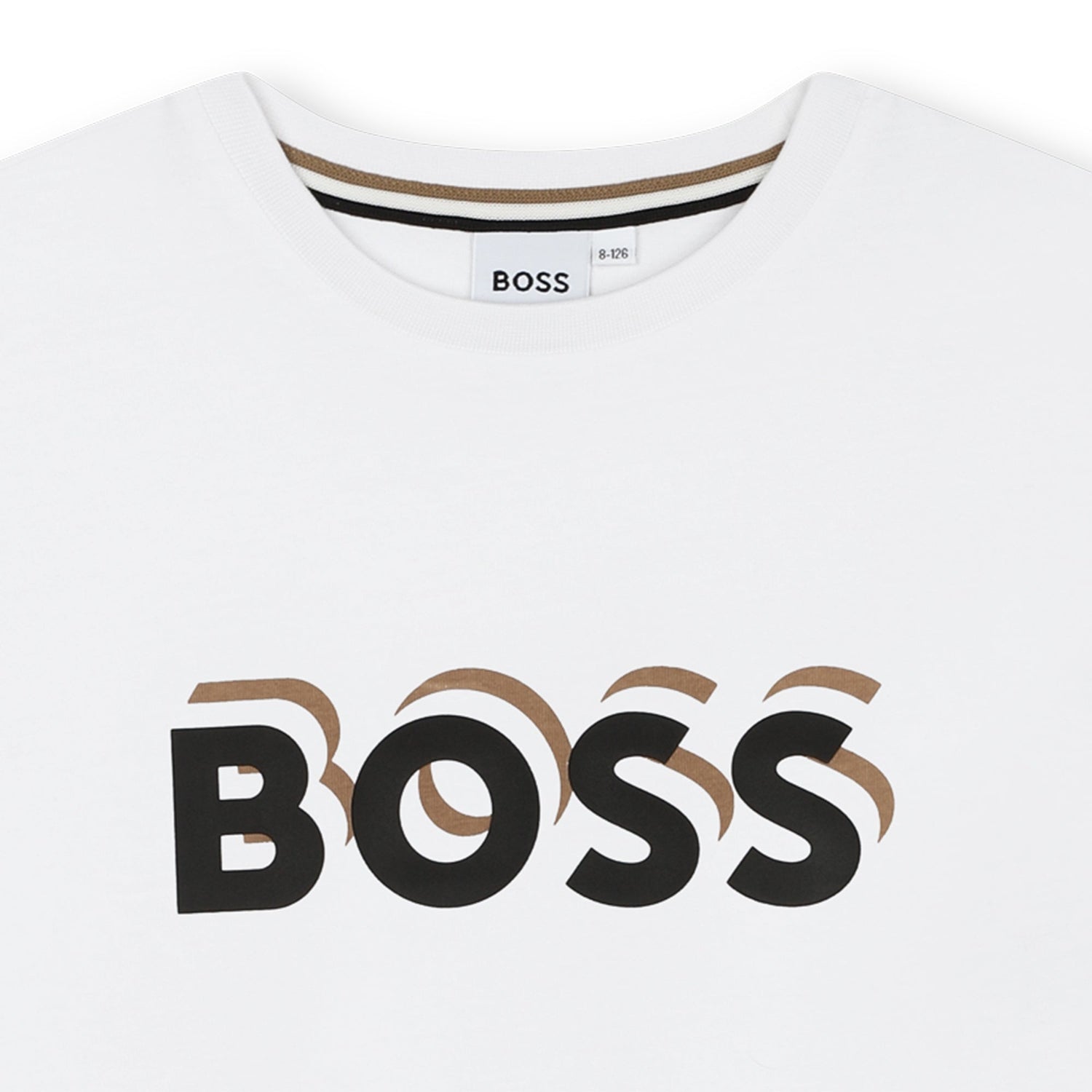 Cotton Embossed Logo Tee-Shirt Hugo Boss