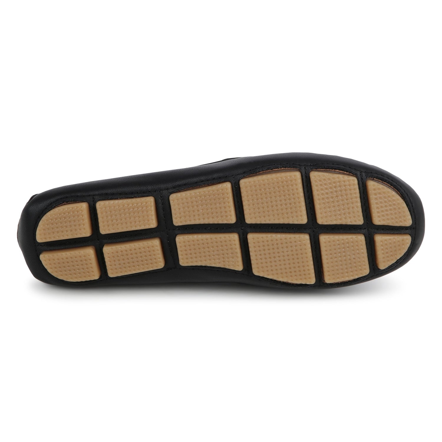 Leather Moccasins with Metallic Detail Hugo Boss
