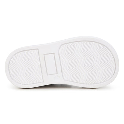 Cow Leather Trainers with Elastic Laces Hugo Boss