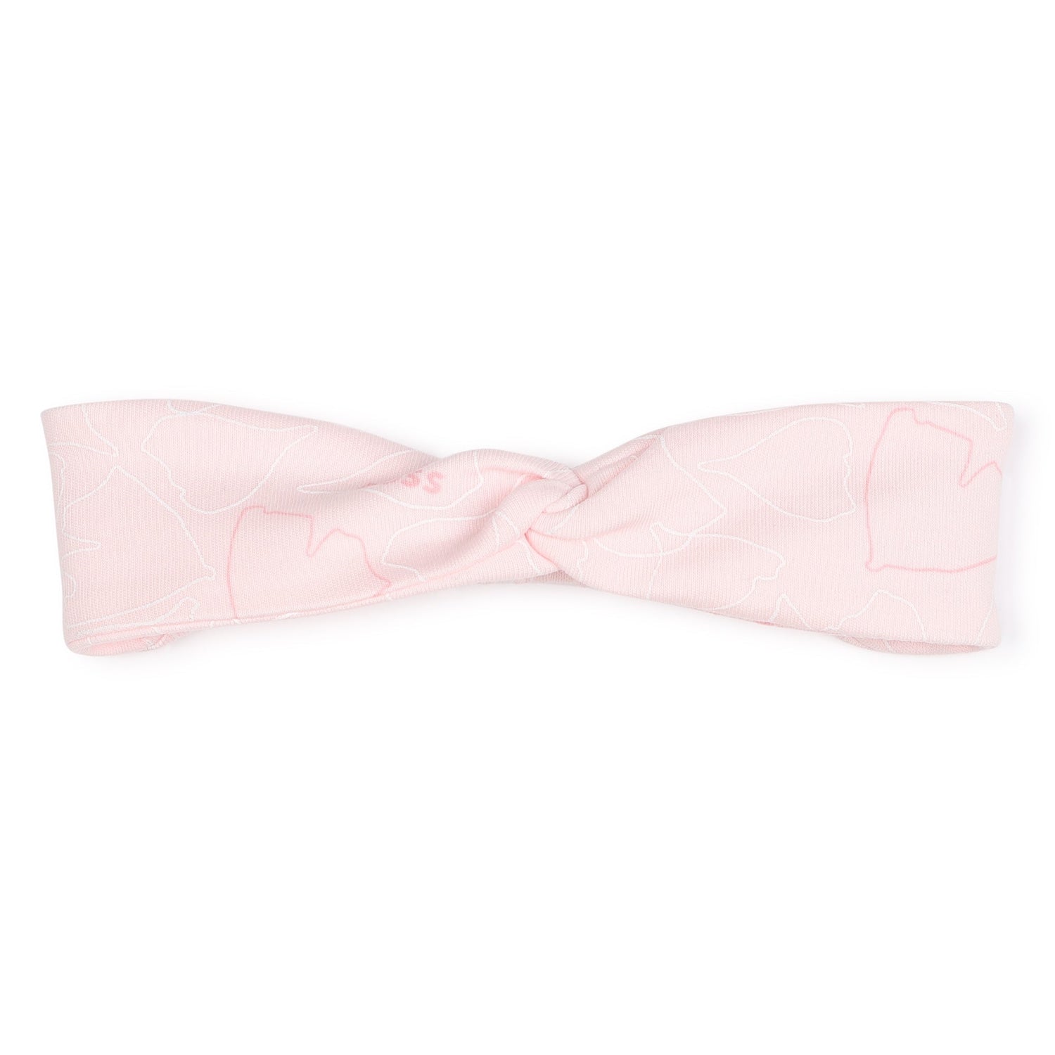 Pale Pink Pyjamas and Hat Set Hugo Boss