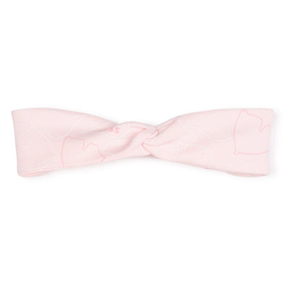 Pale Pink Pyjamas and Hat Set Hugo Boss