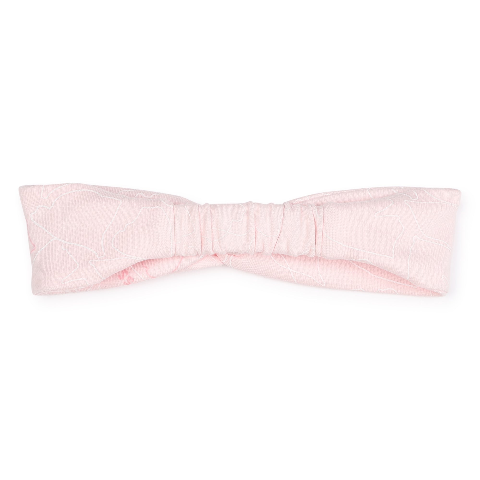 Pale Pink Pyjamas and Hat Set Hugo Boss
