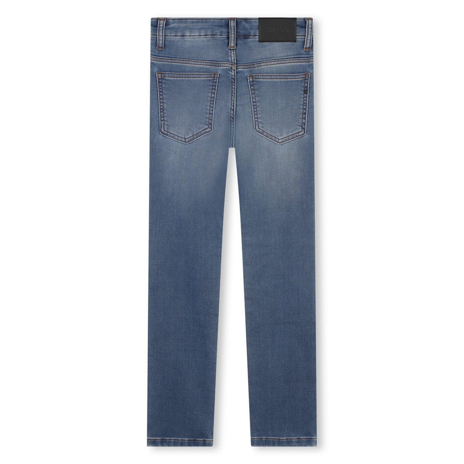 Slim Fit Double Stone Denim Trousers Hugo Boss