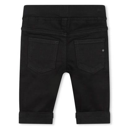 Elasticated Waist Denim Trousers Hugo Boss