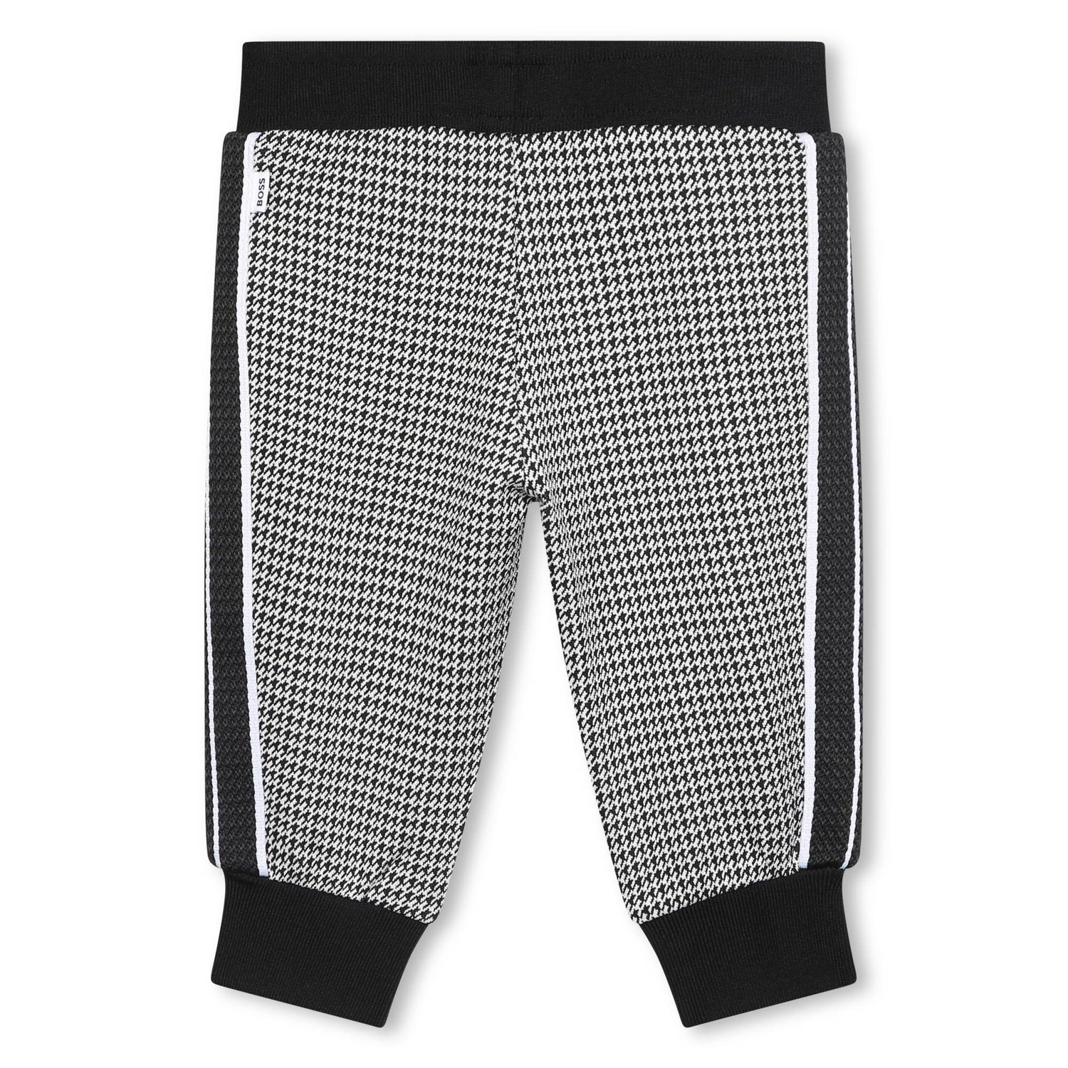 Houndstooth Jogging Bottoms Hugo Boss