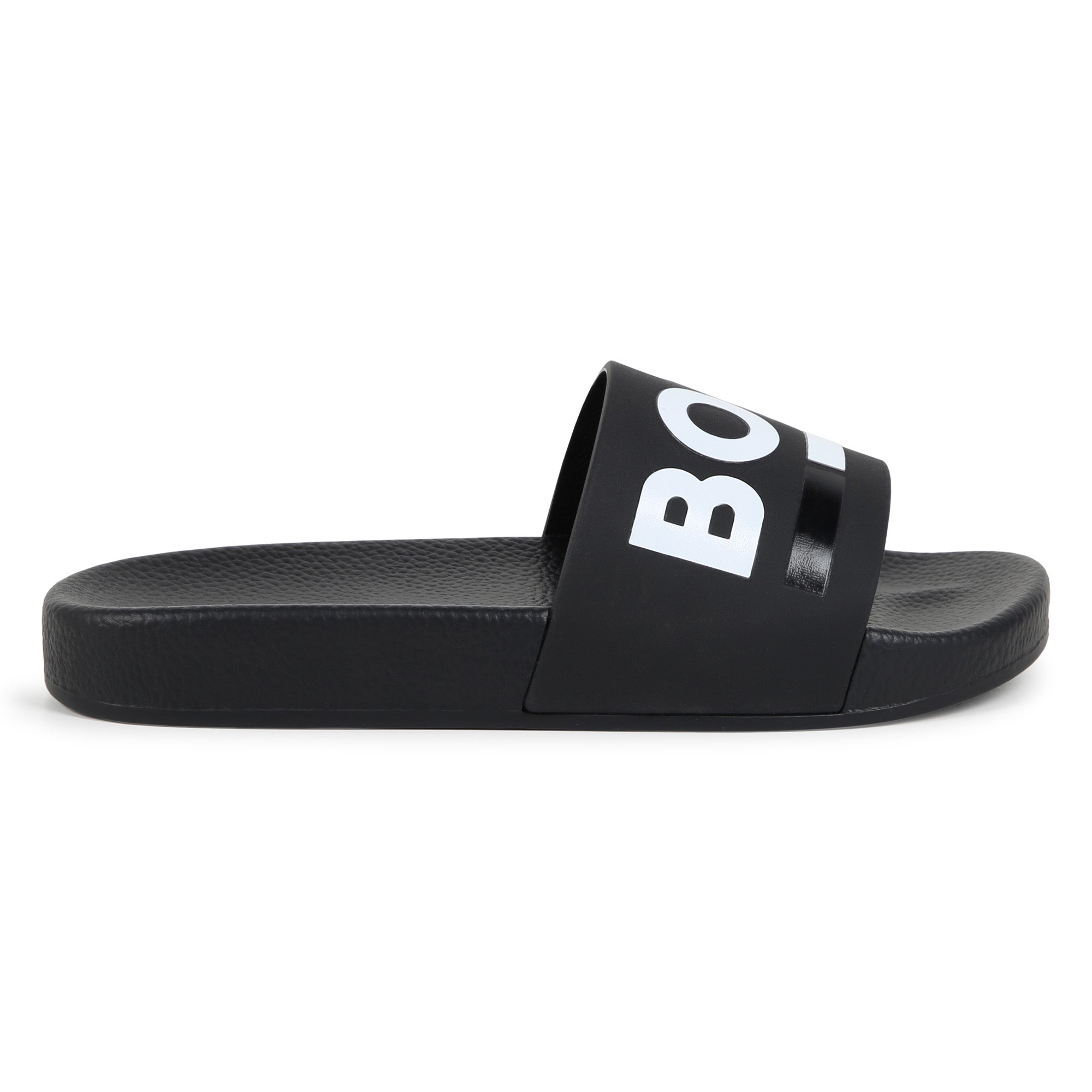 Aqua Slides with Iconic Branding Hugo Boss