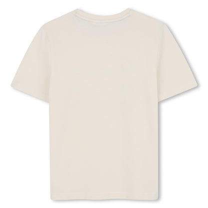 Short-Sleeved Tee with Multi Logo Hugo Boss