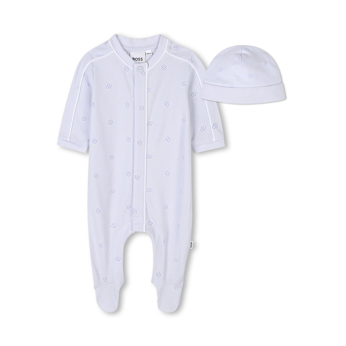 Newborn Pyjamas &amp; Hat Set Hugo Boss
